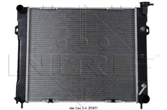 Chladič 4734104 Jeep Grand Cherokee 5,2;5.9L (8 válců)